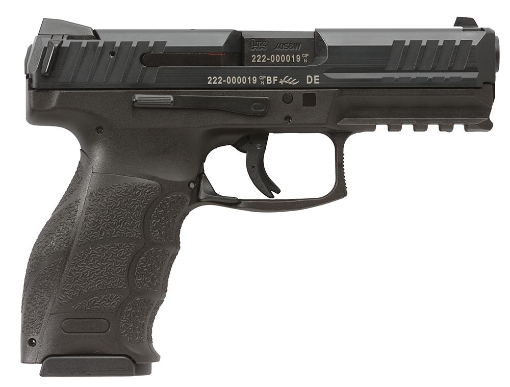 Heckler & Koch VP40 DAO Pistol 700040LELA5, 40 S&W, 4.1", Black Interchangeable Backstrap Grips, Black Finish, 10 Rds
