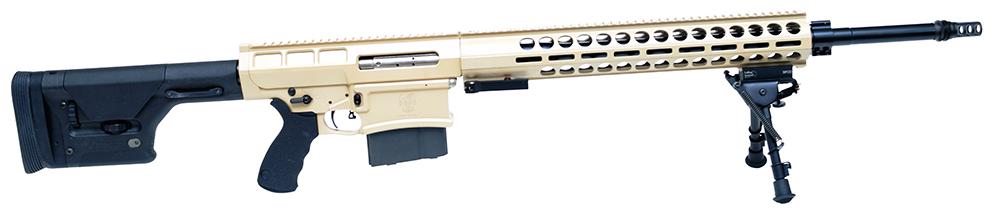 DRD Kivaari Semi-Auto Rifle K338FDEHC, 338 Lapua Mag, 24", Magpul PRS Fde Stock, Flat Dark Earth Finish, 10 Rds