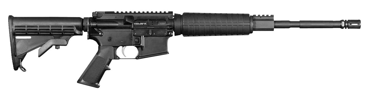 Anderson AM15 Semi-Auto Rifle 76874, 223 Remington/5.56 NATO, 16", 6-Position Black Stock, Black Finish, 30 Rds