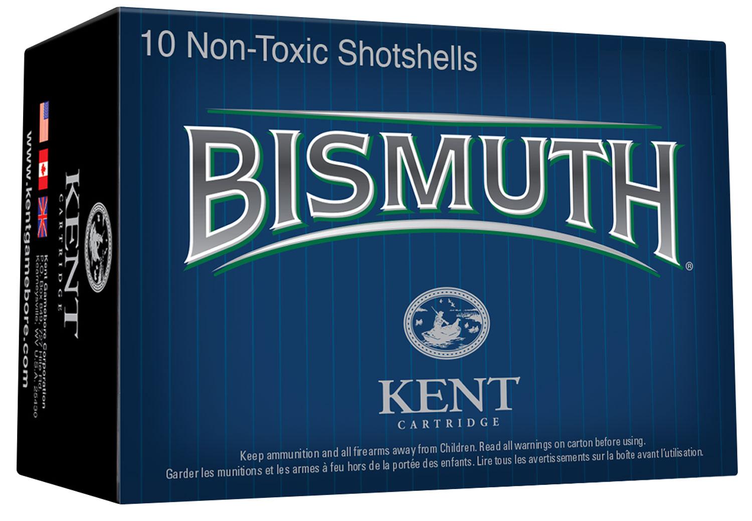 Kent Bismuth Waterfowl Shotshells C123BNT405, 12 Gauge, 3", 1-3/8 oz, 1450 fps, #5 Lead Shot, 10 Rds/Bx
