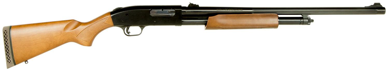 Mossberg 500 Pump Shotgun 55244, 12 Gauge, 24", 3" Chmbr, Wood Stock