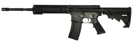 Diamondback DB15 Semi-Auto Rifle DB15EB, 223 Remington-5.56 NATO, 16", Magpul CTR Black Stock, Black Hard Coat Anodized Finish, 30 Rds
