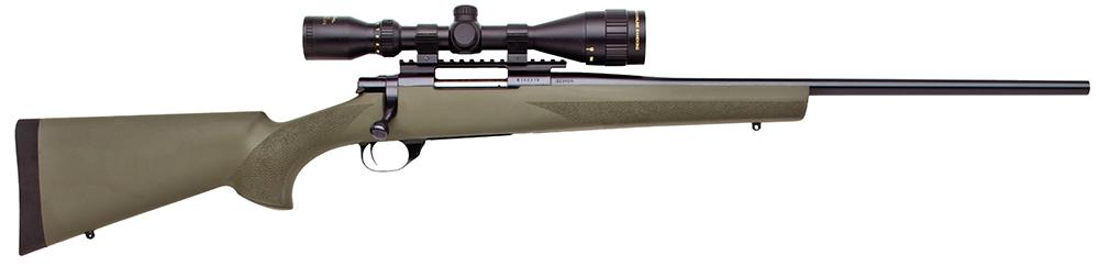 Howa Hogue Gameking Rifle Package HGK60207, 223 Remington, 22", Black Hogue Overmolded Stock, Blued Finish