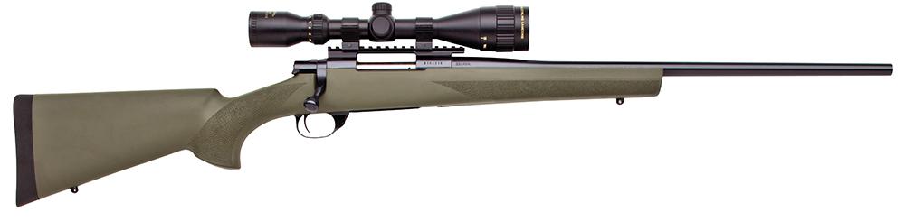 Howa Hogue Gameking Rifle Package HGK62608, 270 Winchester, 22", Green Hogue Overmolded Stock, Blued Finish