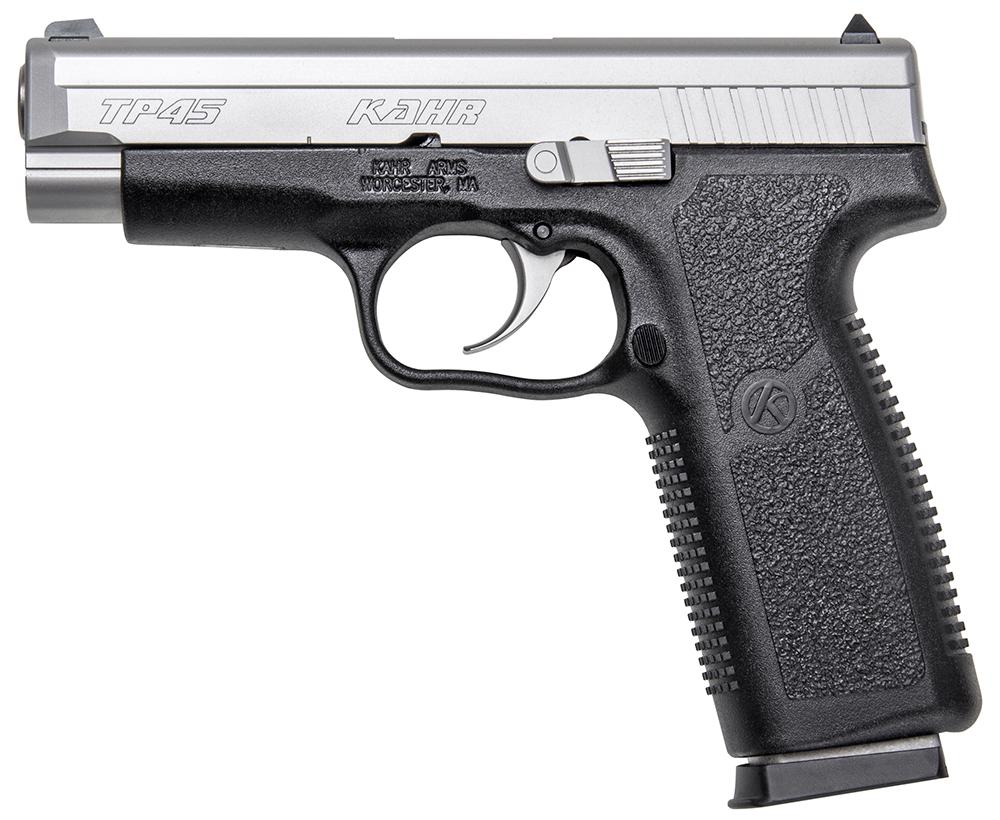 Kahr TP45 Pistol TP45R43, 45 ACP, 4", Black Polymer Grip/Frame, Black Finish, 7 Rds