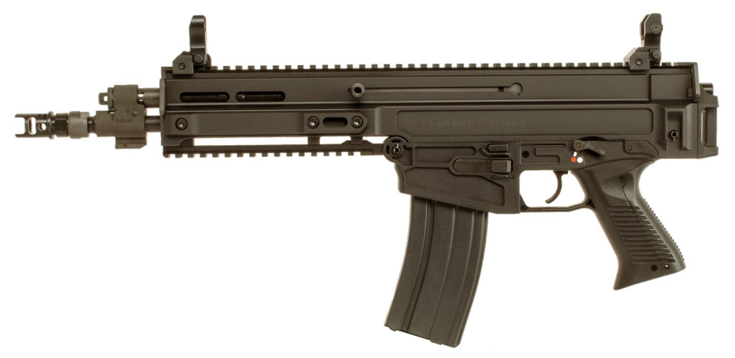 CZ-USA 805 Bren Semi-Auto AR Pistol  91362, 223 Remington/5.56 NATO, 11 in, Polymer Grip, Flat Dark Earth Finish, 30 Rd