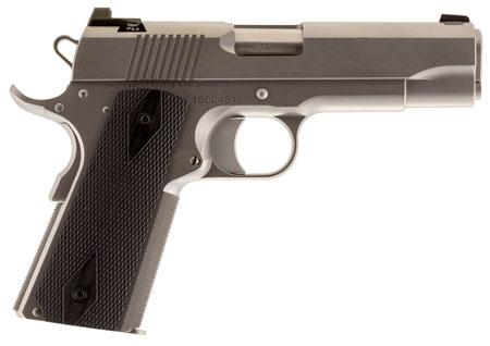 CZ-USA Dan Wesson 1911 Valor Commander Pistol 01873, 9mm, 4.25", Stainless Finish, 9 Rds