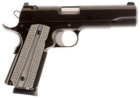 CZ-USA Dan Wesson 1911 Valor Pistol 01861, 9mm, 5", Gray Double Diamond G10 Grips, Black Finish, 10 Rds