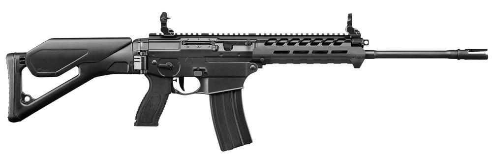 Sig 556 Xi Semi-Auto Rifle R556XI16BC10, 223 Remington/5.56 NATO, 16", Fixed Black Stock, Black Finish, 10 Rds