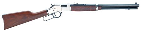 Henry Big Boy Silver Lever Action Rifle H006CS, 45 Long Colt, 20" Octagon, Walnot Stock, Blue Finish, 10 Rds