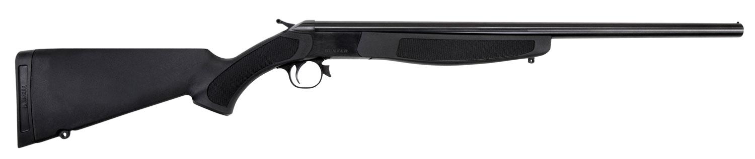 CVA Hunter Break Open Shotgun CR5803, 20 Gauge, 24", 3" Chmbr, Black Synthetic Stock