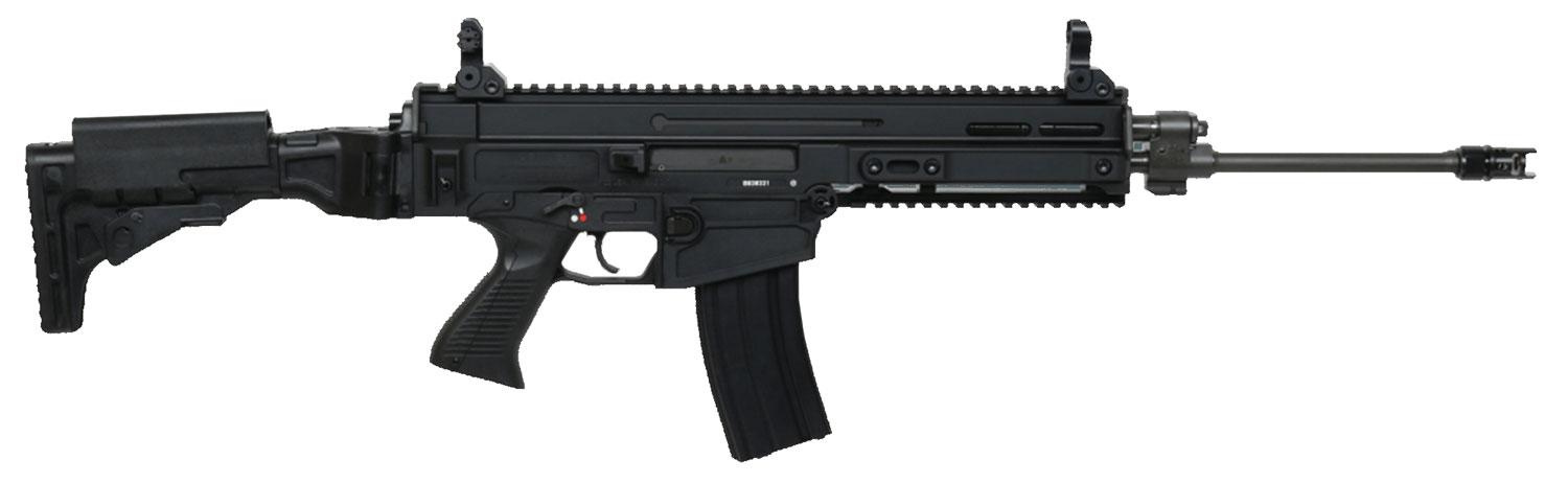 CZ-USA Bren S1 Carbine Semi-Auto Rifle 08520, 223 Remington/5.56 NATO, 16.2", Folding Adjustable Black Stock, Black Finish, 30 Rds