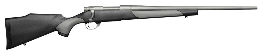 Weatherby Vanguard Weatherguard Rifle VTG243NR4O, 243 Winchester, 24", Black Syn Stock, Gray Cerakote Finish, 5 Rds