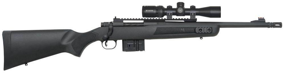 Mossberg MVP Scout Bolt Action Rifle w/Scope 27793, 308 Winchester, 16.2", Black Synthetic Stock, Blued Finish, 10 Rds