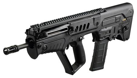 IWI Tavor SAR Flattop Semi-Auto Rifle B16BLK, 300 AAC Blackout/Whisper (7.62x35mm), 16.5", Polymer Bull Pup Black Stock, Black Finish, 30 Rds