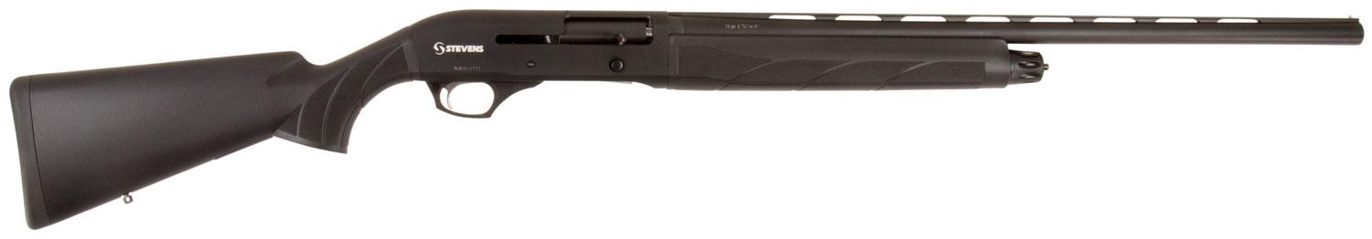 Savage Stevens S1200 Semi-Automatic Shotgun 22581, 12 Gauge, 26", 3" Chmbr, Black Synthetic Stock