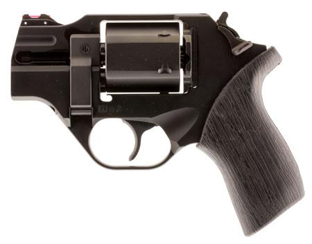 Chiappa Rhino 200DS Revolver 340216, 357 Magnum, 2", Black Rubber Grips, Black Aluminum Alloy Finish, 6 Rds