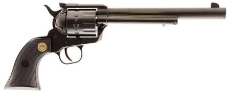Chiappa 1873-17 Single Action Revolver CF340182, 17 Hornady Mag Rimfire (HMR), 7.5", Black Synthetic Grips, Black Finish, 10 Rds