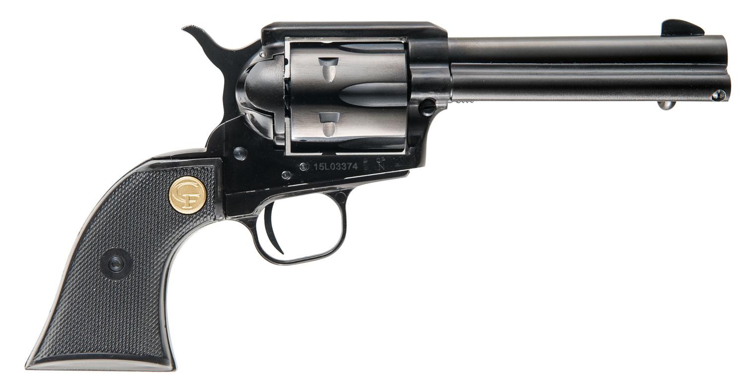Chiappa 1873 Revolver 340251, 38 Special, 4.75", Black Synthetic Grips, Black Finish, 6 Rds