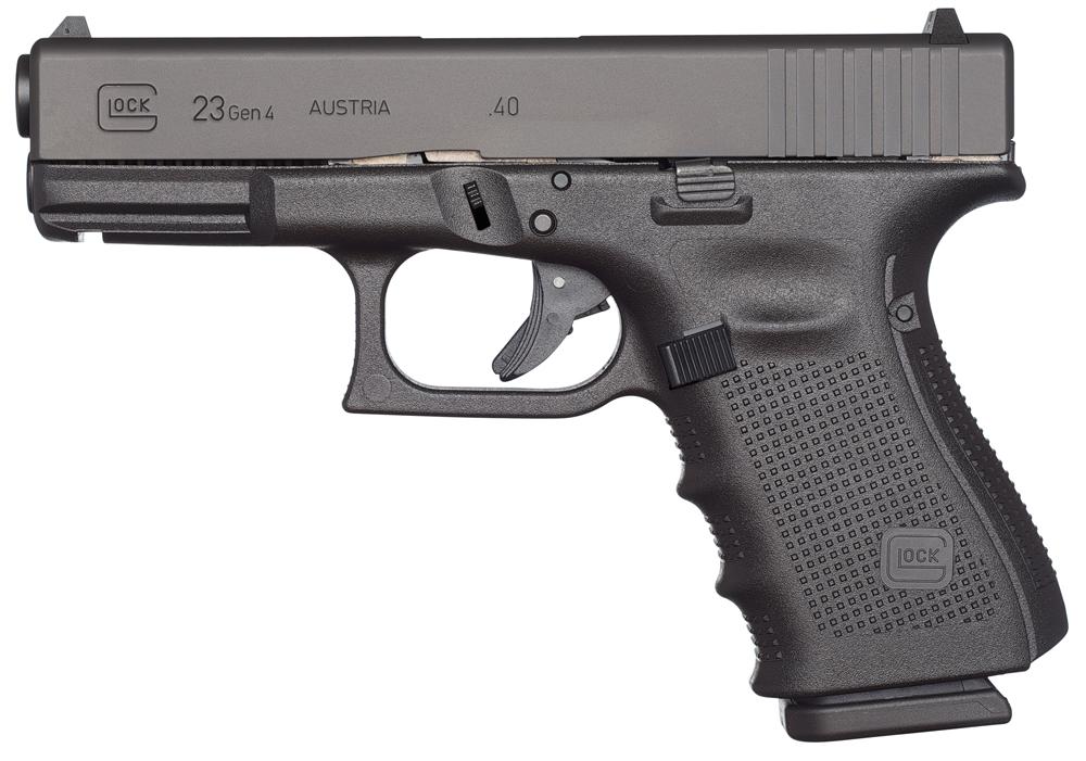 Glock G17 Pistol UI1750201, 9mm, 4.48", Black Interchangeable Backstrap Grips, Black Finish, 10 Rds