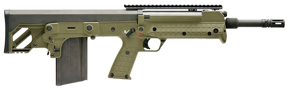 Kel-Tec RFB Forward-ejecting Bullpup Semi-Auto Rifle RFB18CERA, 308 Winchester, 18", Black/OD Green Synthetic Stock, Black Cerakote Finish, 20 Rds