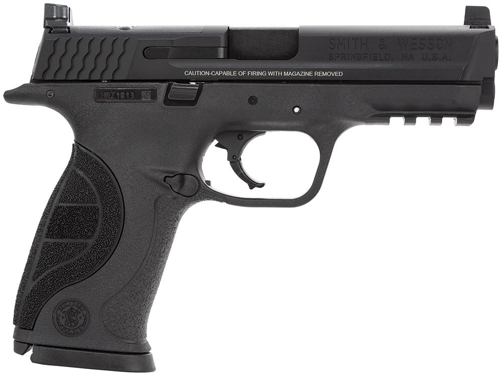 Smith & Wesson 9-Pro Pistol 10050, 9mm, 4.25", Black Interchangeable Backstrap Grips, Black Finish, 10 Rds