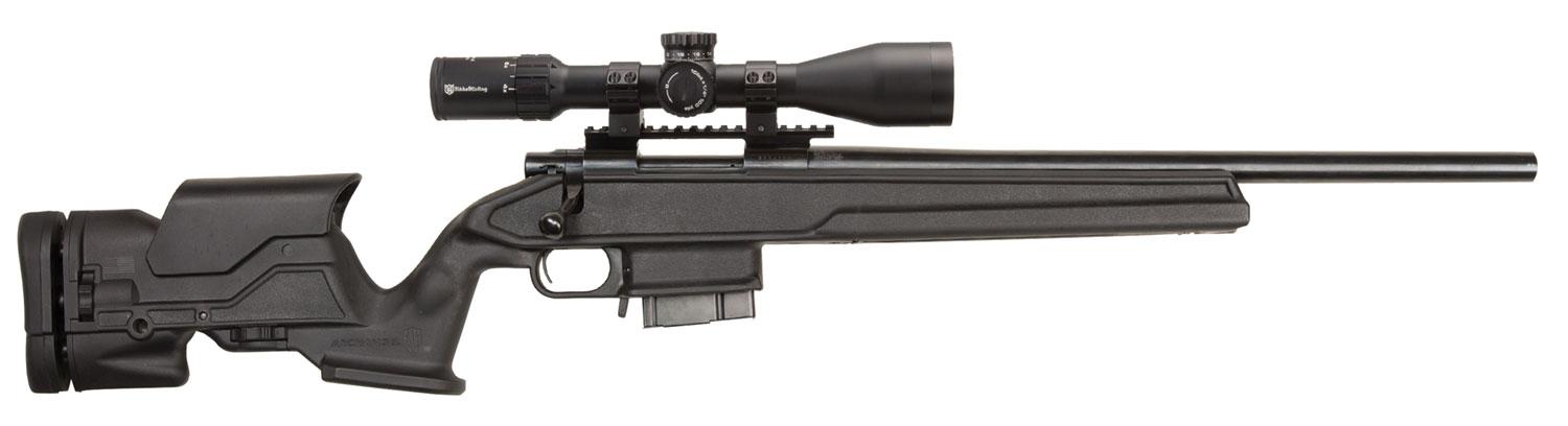 Howa Archangel Bolt Action Rifle HAR75121, 223 Remington/5.56 NATO, 20", Adjustable Black Stock, Black Finish, 10 Rd