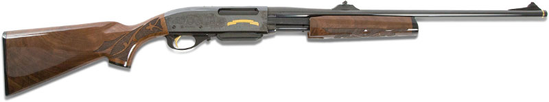 Remington 7600 200 Year Anniversary Limited Edition Pump Rifle 86276, 30-06 Springfield, 22", C Grade Walnut Stock, Blued Finish, 4 Rds