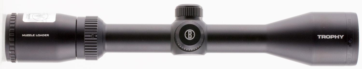 Bushnell Trophy Rifle Scope 753960BP, 3-9x, 40mm Obj, 1" Tube, Matte Black, DOA 250 Reticle