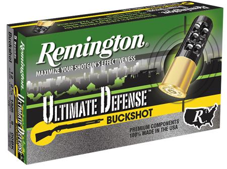 Remington Ultimate Defense Shotshells 12B009HD, 12 Gauge, 2-3/4