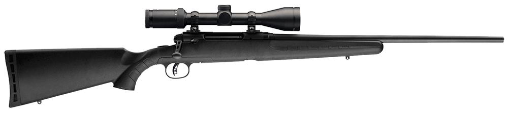 Savage Axis II XP Rifle w/Weaver Scope 22227, 270 Winchester, 22", Black Synthetic Stock, Black Finish, 4 Rds