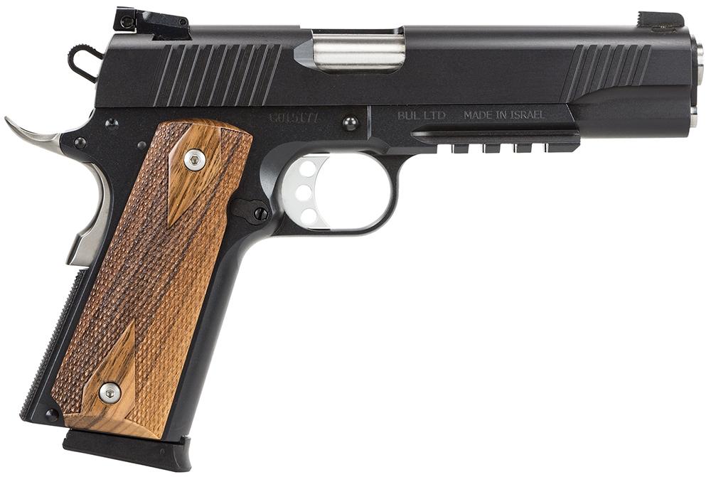 Magnum Research Desert Eagle 1911 G Pistol DE1911GR, 45 ACP, 5", Wood Grips, Black Finish, 8 Rds