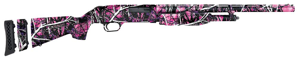 Mossberg 510 Mini Youth Shotgun 50496, 20 Gauge, 18.5", 3" Chmbr, Muddy Girl Synthetic Stock, Muddy Girl Finish