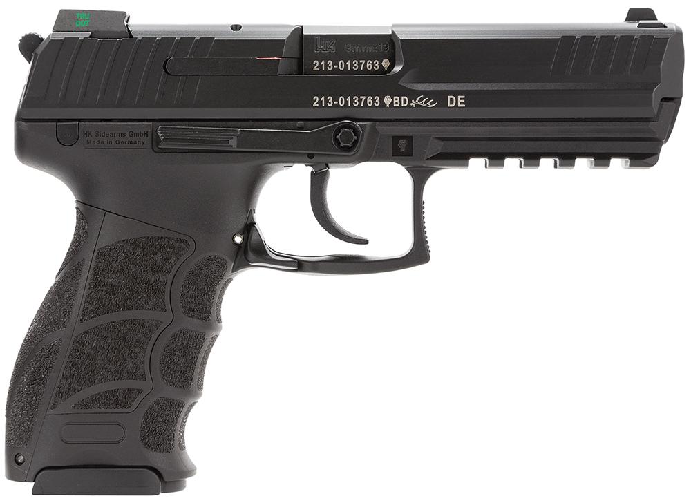 Heckler & Koch P30L V3 DA/SA Pistol 730903LLEA5, 9mm, 4.4", Black Interchangeable Backstrap Grips, Black Finish, 15 Rds