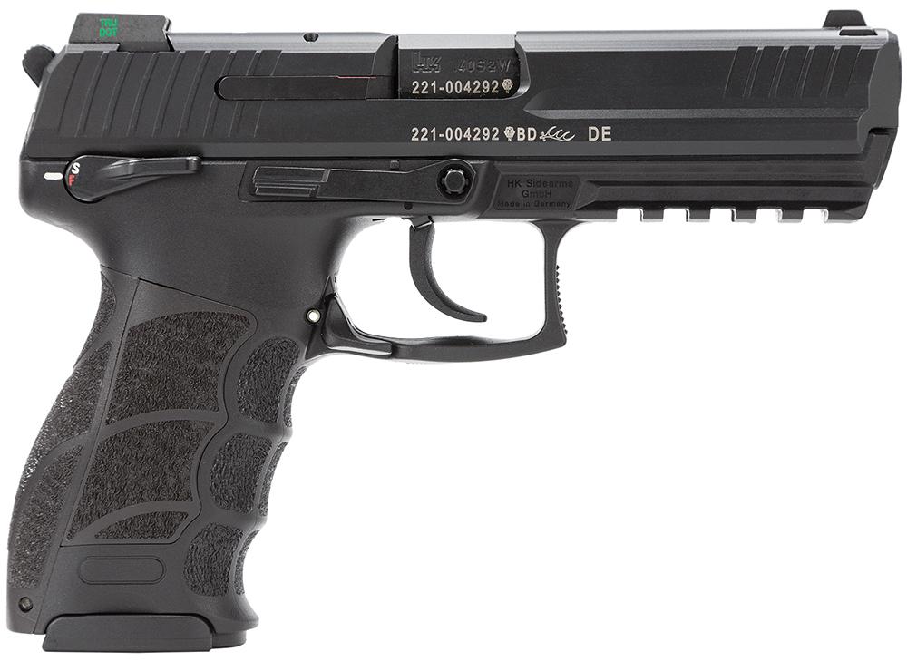 Heckler & Koch P30LS V3 DA/SA Pistol 734003LSEA5, 40 S&W, 4.4", Black Polymer Grips, Black Finish, 13 Rds
