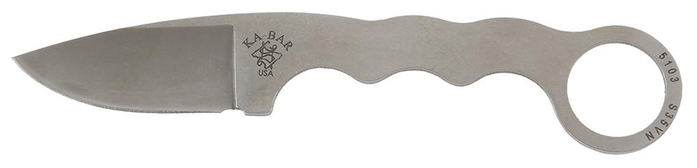 Ka-Bar Snody Snake Charmer Fixed Knife w/Plain Edge & S35VN Stainless Steel Handle (5103)