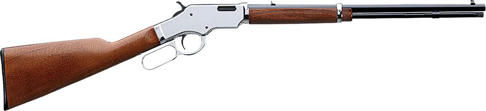 Taylors Scout Lever Action Rifle 2045, 22 Long Rifle, 19", Walnut Stock, Blued Barrel/Chromed Receiver Finish, 15 Rds