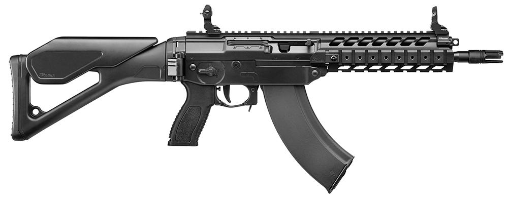 Sig Sig556xi Russian Semi-Auto Rifle R556XI7626BS, 7.62x39mm, 16", Polymer Swiss Folding Black Stock, Black Finish, 30 Rds