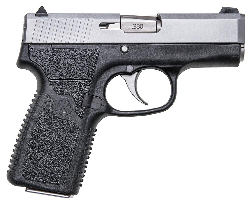 Kahr CT380 Pistol CT3833, 380 Automatic Colt Pistol ACP, 3", Black Polymer Grips, Black Finish, 7 Rds