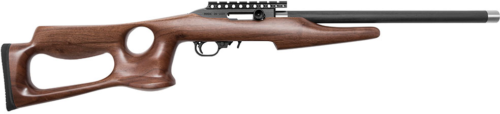 Magnum Research MagnumLite Rifle MLR22BW, 22 LR, 17", Semi-Auto, Barracuda Brown Stock, Black/Chrome Finish, 10 Rds
