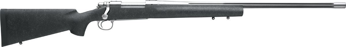 Remington 700 Sendero SF II Rifle 25643, 25-06 Remington, 26" Hvy BBL, Black/Gray Webbedc Stock, Stainless Steel Finish, 4 Rds