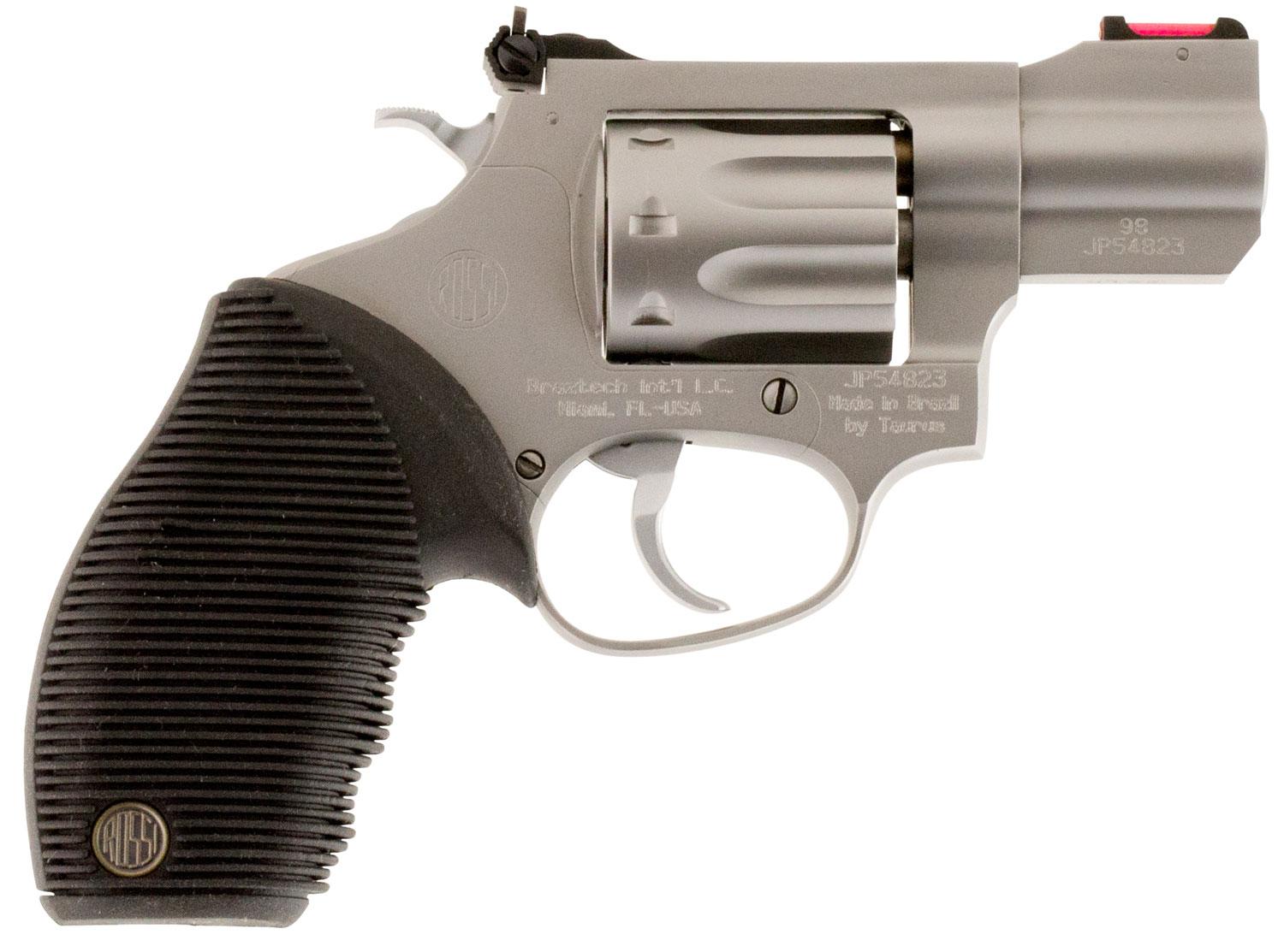 Rossi R99 Plinker Revolver R99206, 22 Winchester Magnum Rimfire (WMR), 6", Black Ribber Grips, Stainless Finish, 8 Rds