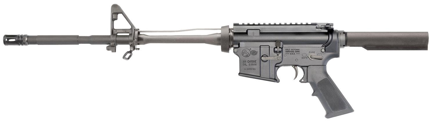 Colt OEM1 Semi-Auto Rifle LE6920OEMSS, 223 Remington-5.56 NATO, 16", Black Finish, 30 Rds