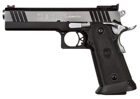 Bersa SPS Pantera Single Action Pistol SPP40BC, 40 S&W, 5.0", Black Polymer Grips, Black Chrome Finish, 16+1 Rd