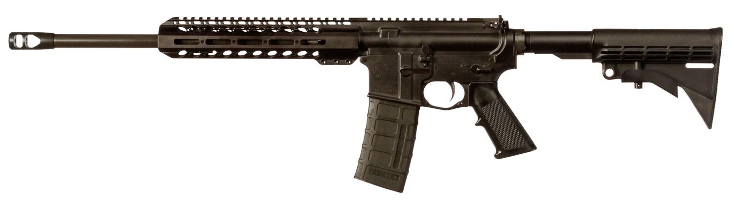 Colt Marksman CRZ-16 Gen 2 Semi-Auto Rifle CRZ16, 223 Remington/5.56 NATO, 16", 6-Position Black Stock, Black Finish, 30 Rd