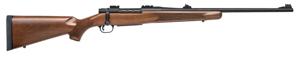 Mossberg Patriot Bolt Action Rifle 27908, 338 Winchester Mag, 22.0", Walnut Stock, Blued Finish, 3 Rds