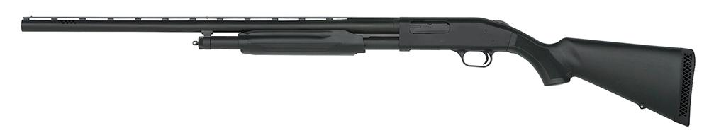 Mossberg 500L Left Hand Shotgun 59810, 12 Gauge, 28", 3" Chmbr, Black Synthetic Stock, Black Finish