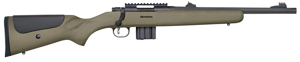 Mossberg MVP Tactical Rifle 27698, 223 Remington/5.56 NATO, 16.3" Threaded, Green Synthetic Stock, Blued Finish, 10 Rds