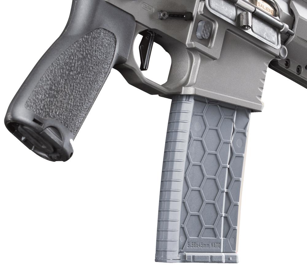 Hexmag AR-15 HX30 223 Remington-5.56 30 Rounds Gray Replacement Magazine (HX30ARGRY)
