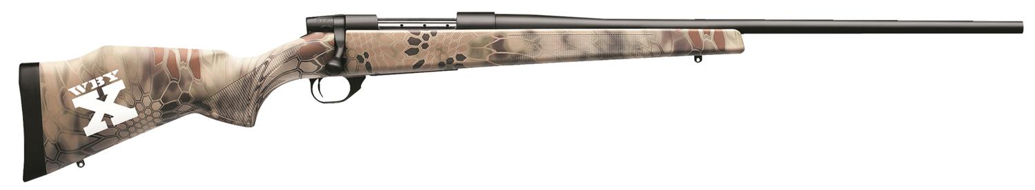 Weatherby Vanguard S2 Rifle VXH223RR2O, 223 Remington, 22", Kryptek Highlander Reduced Synthetic Stock, Black Finish, 5 Rds